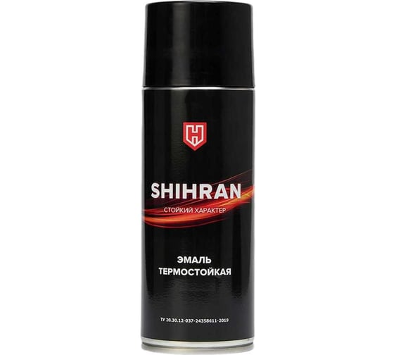 Эмаль-аэрозоль термостойкая SHIHRAN синяя, до +400C 007458