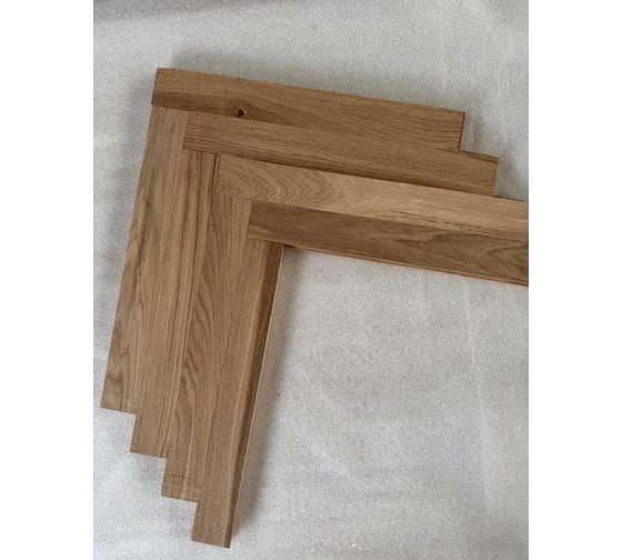 Паркет MW дуб массив, 15x50x400 мм, штучный 1м2 moswood Рустика ПДМШ-15-50-400-Р
