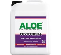 Грунт акриловый для стен и потолков ALOE 5 л 008551