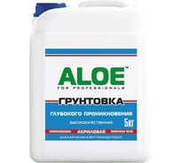 Грунт акриловый глубокого проникновения ALOE 3 л 008553