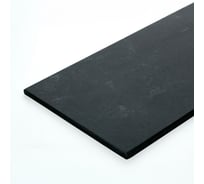 Подоконник из искусственного камня BNV, 2200x200x12мм, цвет черный мрамор, глянцевая поверхность 4603336734586