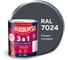 Грунт-эмаль по ржавчине Olecolor графит 7024 матовый, 2 кг 4300015934 1