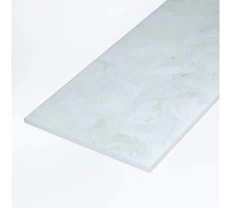 Подоконник из искусственного камня BNV 1200x250x12мм, серый мрамор цвет, глянцевая поверхность 4603307450262