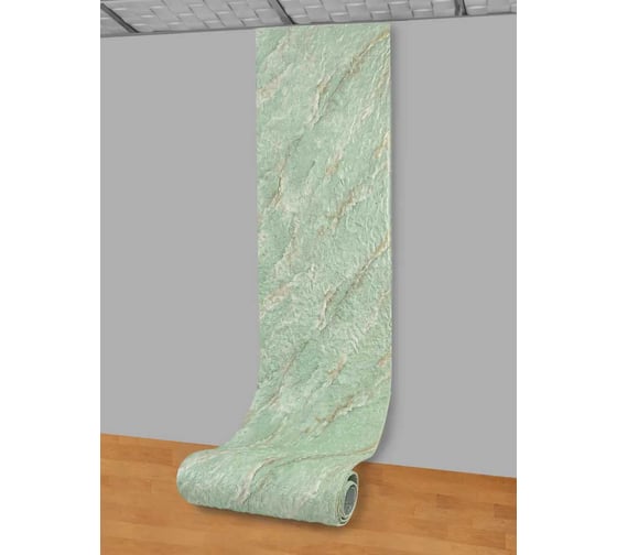 Самоклеящаяся ПВХ плитка LAKO DECOR гибкий камень, бежевый микс, рулон, толщина 11мм, 2.1м², 70х300 см LKD-STONE-RS012-RU