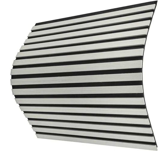 Акустические реечные панели LAKO DECOR 600-600 мм, Дуб дымчатый, в комплекте 5 шт LKD-RE-ACU-312-KO