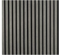 Акустические реечные панели LAKO, DECOR 600-600 мм, Эбеновое дерево, в комплекте 10 шт. LKD-RE-ACU-514-KO-MEGA10