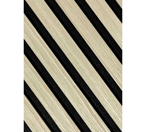 Акустические реечные панели LAKO DECOR 600-600 мм, Ольха, в комплекте 10 шт. LKD-RE-ACU-511-KO-MEGA10