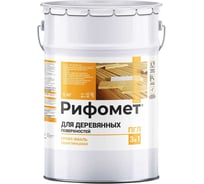 Краска по дереву для наружных работ РИФОМЕТ желтый, полуглянцевое, 5 кг, грунт эмаль 3 в 1 быстросохнущая, RAL 1021, 110737