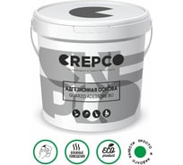 Влагостойкая грунтовка под декоративную штукатурку ITALICA QUARZO ADESIONE BC для внутренних и фасадных работ, адгезионная основа, нейтральная база, 12 кг, CREPCO 654