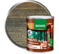 Масло колеруемое для террас и садовой мебели Farbitex венге, 0.75 л, П 4300016559