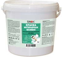 Краска водоэмульсионная интерьерная ООО Техно-Ас БАЗОВАЯ, тара 3 кг 00-Б0008887