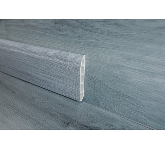 Плинтус Power Dekor 2400_80_12 1455 Дуб Мистик, AK-1455-T 1