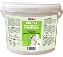 Краска водоэмульсионная интерьерная ООО Техно-Ас СТАНДАРТНАЯ, тара 7 кг 00-Б0008896