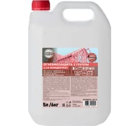 ОгнеБиозащита SVERLOFF (2 гр.) концентрат 1:14, КРАСНЫЙ, 5л / 6кг. SVERLOFF 167-5