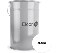 Грунт-эмаль по ржавчине Elcon  3 в 1 белый, 25 кг 00-00461445