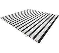 Панель стеновая акустическая STELLA МДФ Comfort Standart Белый 600x600x9 (1шт.упак.) ЦБ-00015503