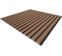 Панель стеновая акустическая STELLA Comfort De Luxe Terracotta 600x600x9 (уп.1шт.) ЦБ-00020438
