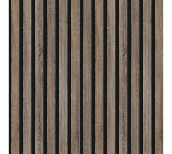 Панель стеновая акустическая STELLA МДФ Comfort Standart Дуб Винтаж 600x600x9 (1шт.упак.) ЦБ-00015501