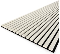 Панель стеновая акустическая STELLA МДФ Trend Light Дуб Снежный 2780x600x21 (упак. 1шт.) ЦБ-00016154 ЦБ-00016154