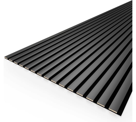 Панель стеновая акустическая STELLA STELLA Comfort De Luxe Black Lead 2780x600x9 (уп.1шт.) ЦБ-00016380