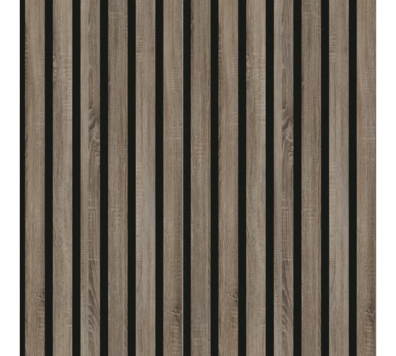 Панель стеновая акустическая STELLA МДФ Comfort Standart Дуб Винтаж 2780x600x9 (уп.1шт.) ЦБ-00015497
