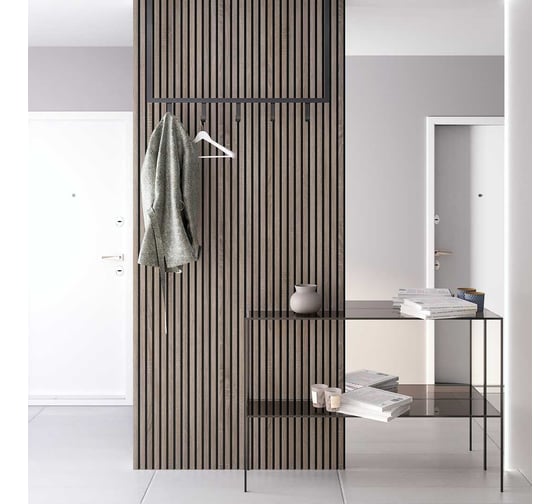 Панель стеновая акустическая STELLA МДФ Comfort Standart Дуб Винтаж 2780x600x9 (уп.1шт.) ЦБ-00015497