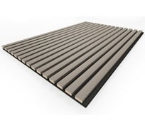 Панель стеновая акустическая STELLA Trend De Luxe Sandgrau 900x600x21 мм, упак. 1шт ЦБ-00016389