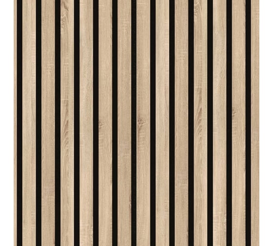 Панель стеновая акустическая STELLA МДФ Trend Standart Дуб Сонома 900x600x21 мм, уп.1шт ЦБ-00015433