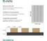 Панель стеновая акустическая STELLA МДФ Trend Standart Белый 900x600x21 мм, уп.1шт ЦБ-00015432 6