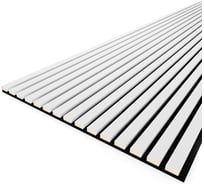 Панель стеновая акустическая STELLA МДФ Trend Standart Белый 2780x600x21 мм, уп.1шт ЦБ-00015437