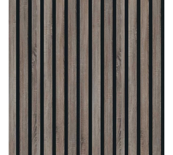 Панель стеновая акустическая STELLA Trend Standart Дуб Винтаж 2780x600x21 мм, уп.1шт ЦБ-00015436
