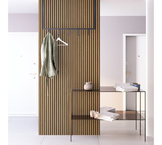 Панель стеновая акустическая STELLA Trend Standart Дуб Сальвадор 2780x600x21 мм, уп.1шт ЦБ-00017454
