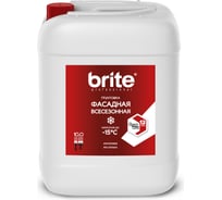 Всесезонная акриловая грунтовка для фасадов BRITE PROFESSIONAL канистра 10 л О02489