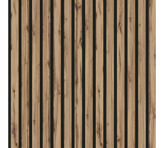Панель стеновая акустическая STELLA МДФ Comfort Light Пекан 2780x600x9 (уп.1шт.) ЦБ-00016288