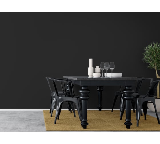 Матовый влагостойкий лак ITALICA (CREPCO) цвета Черный Сланец/Slate Black, для декоративной штукатурки и деревянных поверхностей, для любых помещений снаружи и внутри 792-0002000