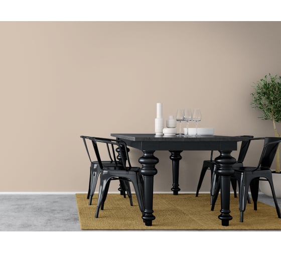 Матовый влагостойкий лак ITALICA (CREPCO) цвета Бежевый Лен/Flax Beige, для декоративной штукатурки и деревянных поверхностей, для любых помещений снаружи и внутри 793-0708010