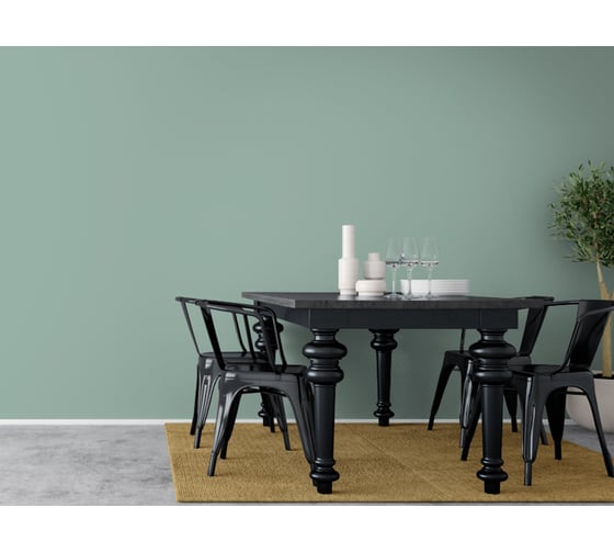 Матовый влагостойкий лак ITALICA (CREPCO) цвета Зеленый Любисток/Lovage Green, для декоративной штукатурки и деревянных поверхностей, для любых помещений снаружи и внутри 792-1707010