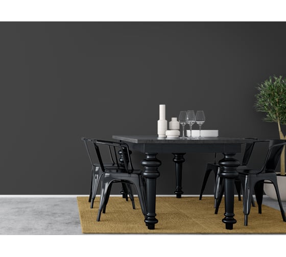 Матовый влагостойкий лак ITALICA (CREPCO) цвета Средне-Черный/Medium Black, для декоративной штукатурки и деревянных поверхностей, для любых помещений снаружи и внутри 792-0003000