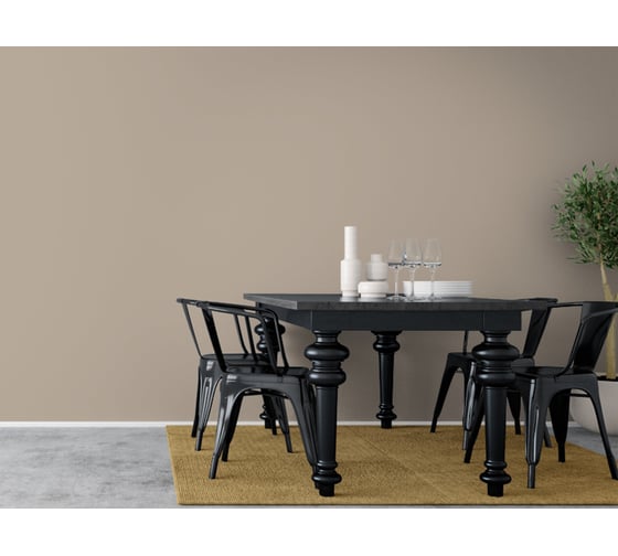 Матовый влагостойкий лак ITALICA (CREPCO) цвета Серое Льняное Волокно/Flax Fibre Grey, для декоративной штукатурки и деревянных поверхностей, для любых помещений снаружи и внутри 792-0757010