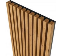 Панель декоративная акустическая Sebmet 1200x600x21 Дуб крафт 1 шт TD116112060