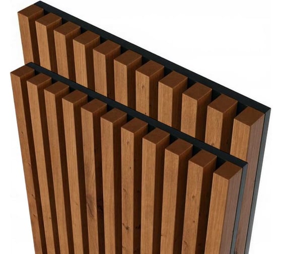 Панели декоративные акустические Sebmet 1200x600x21 Дуб Чарльстон 2 шт TD116312060-2 1