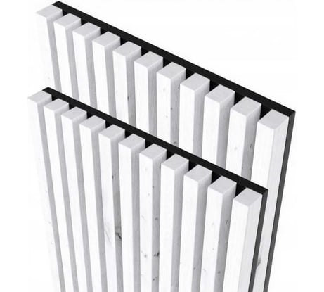 Панели декоративные акустические Sebmet 1200x600x21 Дуб крафт белый 2 шт TD116212060-2