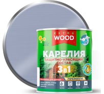 Защитно-красящий состав Farbitex 3в1 для древесины утренний туман Карелия (0.75) 4300016715