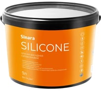 Краска силиконовая фасадная Sinara Silicone База С, 9л SP 122