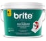 Фасадная силиконизированная краска BRITE PROFESSIONAL матовая база А, ведро 2,7 л О02229 2