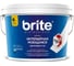 Интерьерная моющаяся краска BRITE PROFESSIONAL шелковистая база С, ведро 2,7 л О02243 2