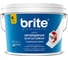 Интерьерная влагостойкая краска BRITE PROFESSIONAL глубокоматовая база С, ведро 2,7 л О02253 2