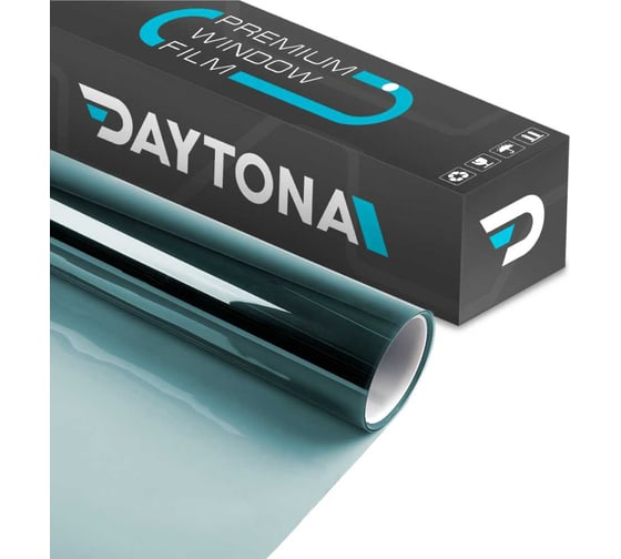 Пленка атермальная на окна Daytona Синяя 80% IR80 (3м х 0.75м), солнцезащитная самоклеющаяся тонировка для окна с функцией защиты от тепла MP1169075030