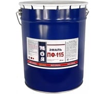 Эмаль Моя краска ПФ-115 голубой, 20кг 15591