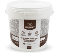Пропитка защитно-декоративная УНИКОЛЕР для дерева AFW-0.9L Сосна 761459